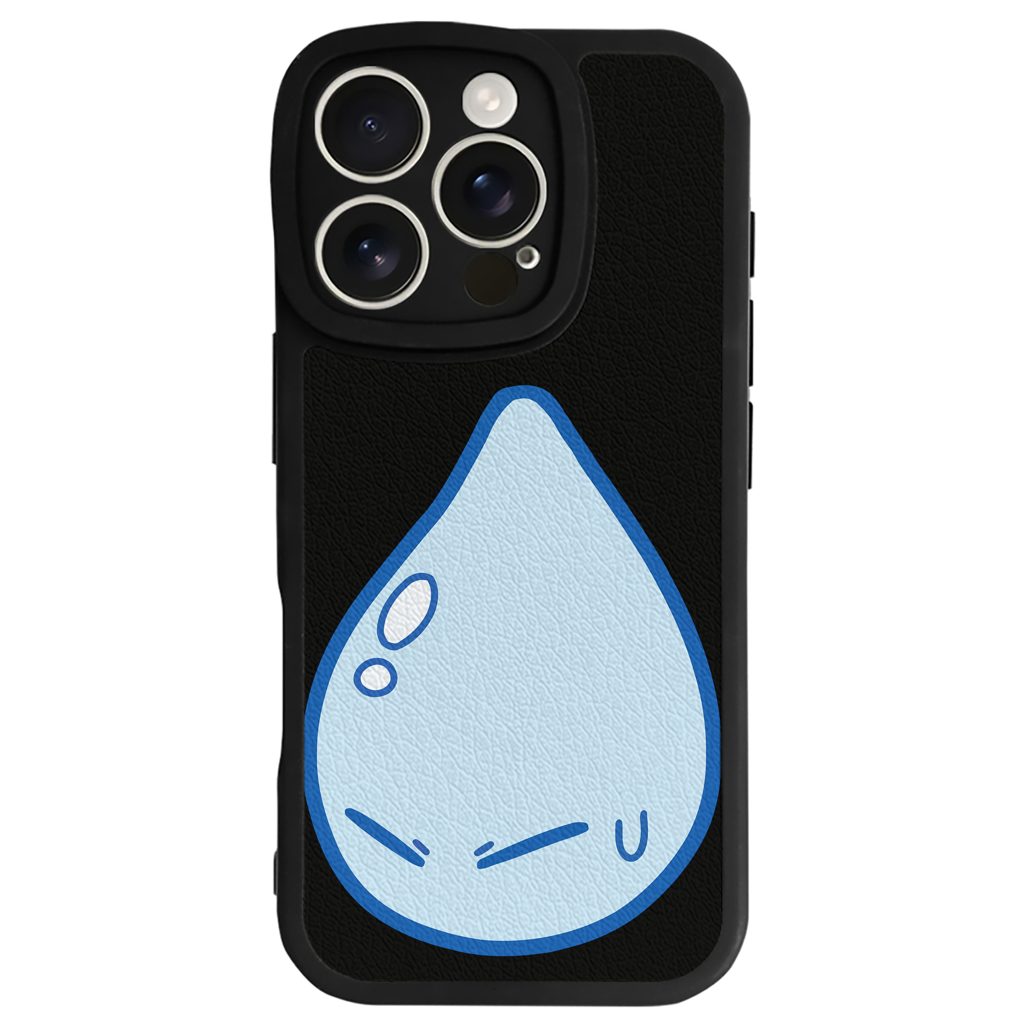 （画像用） 転スラ Regarding Reincarnated to Slime 【iPhone 16シリーズ対応】シリコンスマホケース（レザー調） 材質：シリコン